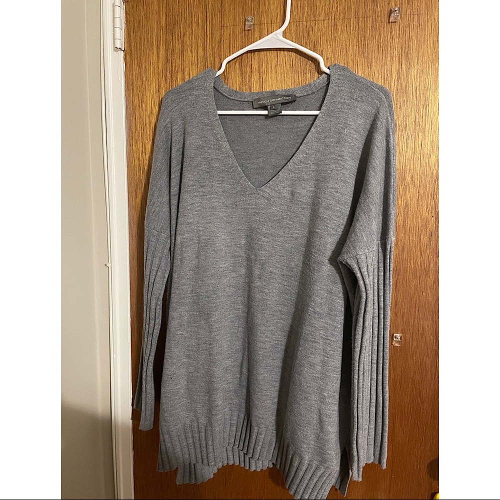 French Connection Ribbed Longline Sweater - Picture 3 of 5